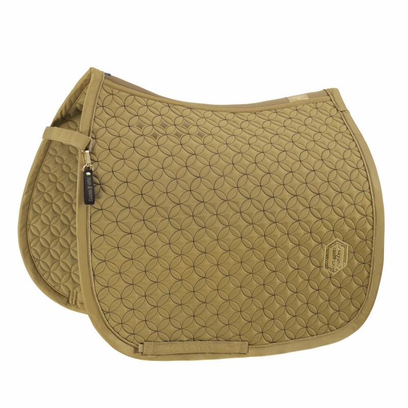 Czaprak Eskadron Heritage Highgloss Contrast Cardamom, złoty 2025/2026