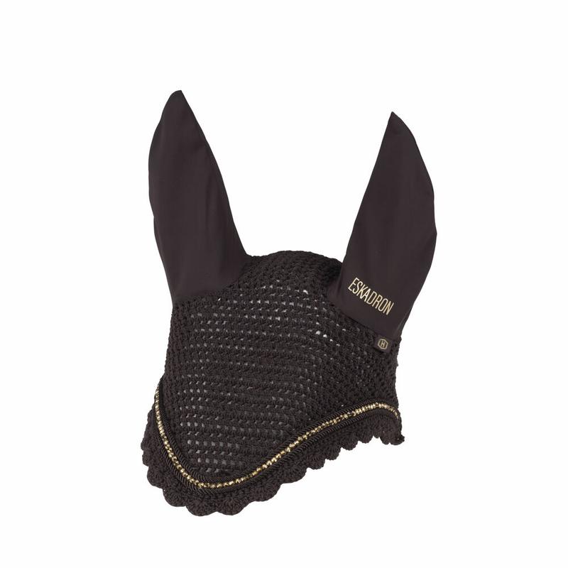 Nauszniki Eskadron Heritage Crystal Black Truffle, ciemnobrązowe 2025/2026