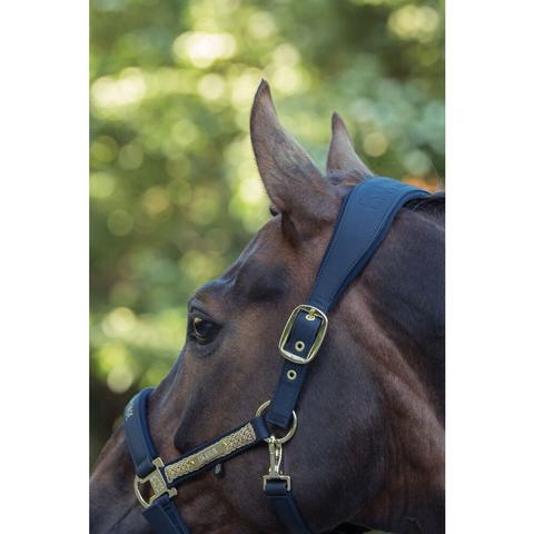 Kantar Eskadron Faux Leather Double Pin Heritage Navy, granatowy 2025/2026