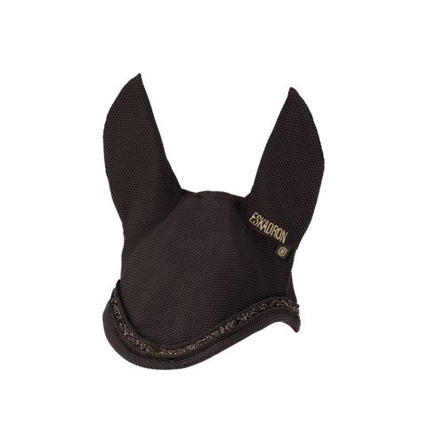 Nauszniki Eskadron Heritage Dynair Mesh Jewel Black Truffle, ciemnobrązowe 2025/2026