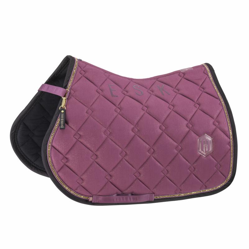 Czaprak Eskadron Heritage Cotton Glitter Crystal Wildberry, fioletowy 2025/2026