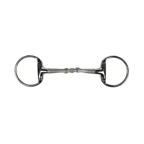 Wędzidło oliwkowe HKM Soft Touch podw.łam. 65/16mm