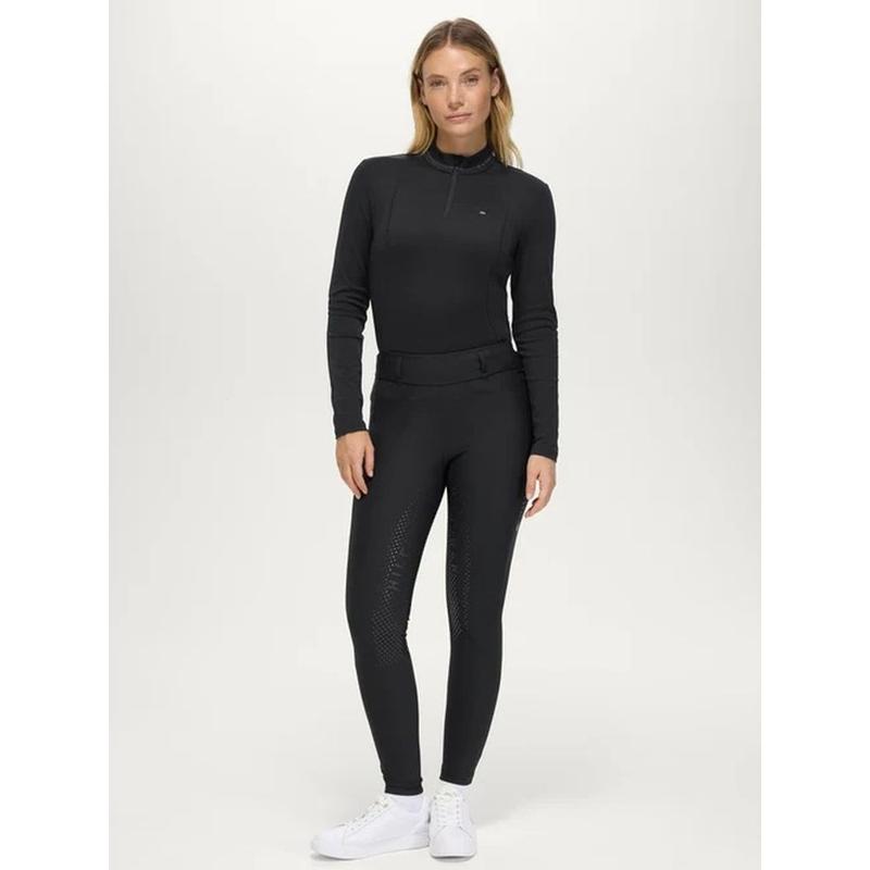 Legginsy damskie Tommy Hilfiger Equestrian Highland czarne 2026