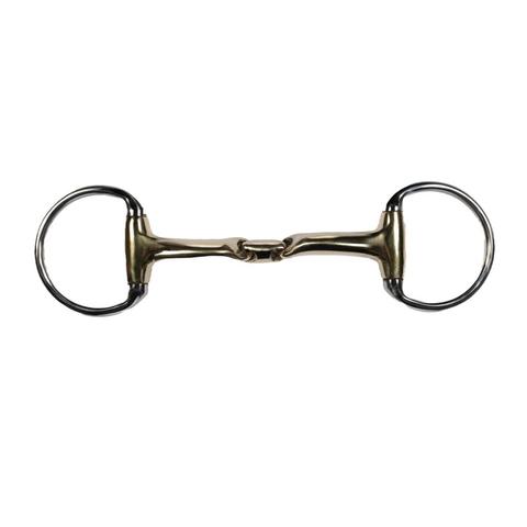 Wędzidło oliwkowe HKM Soft Contact podw.łam. 65/16mm