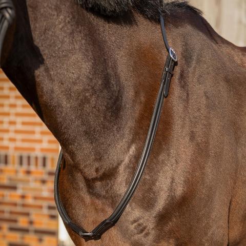 Cordeo - lina balansowa na szyję konia skórzana Liberta QHP czarna