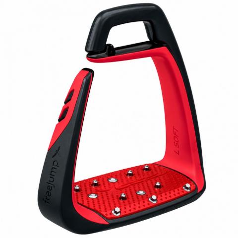 Strzemiona Freejump Soft Up Classic dorośli black-red, czarny-czerwony
