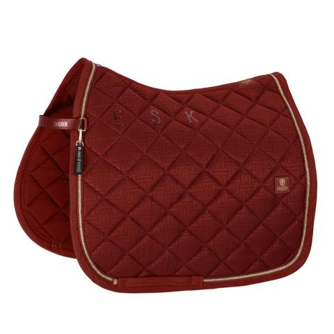 Czaprak Eskadron Heritage Jacquard Merlot, czerwony 2026/2027