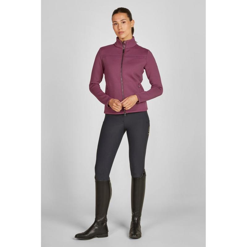 Bluza damska Eskadron Heritage Zip-Shirt Wildberry, fioletowy 2025/2026