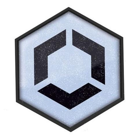 Wymienny magnes do kasku Flex-on Armet Trex-on Silver Glacier Blue, błękitne posrebrzane