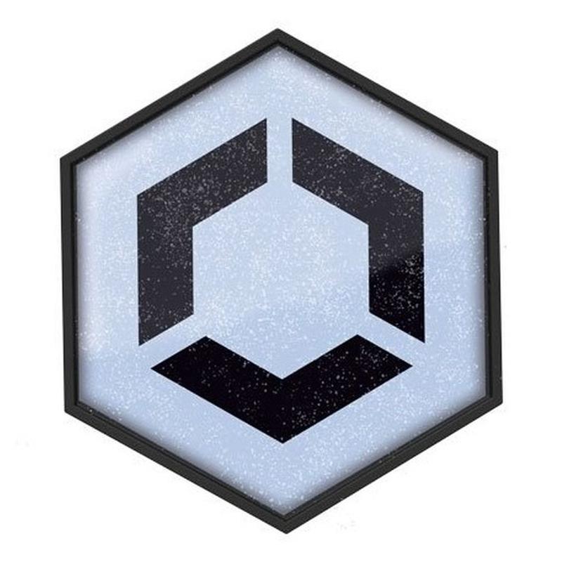 Wymienny magnes do kasku Flex-on Armet Trex-on Silver Glacier Blue, błękitne posrebrzane