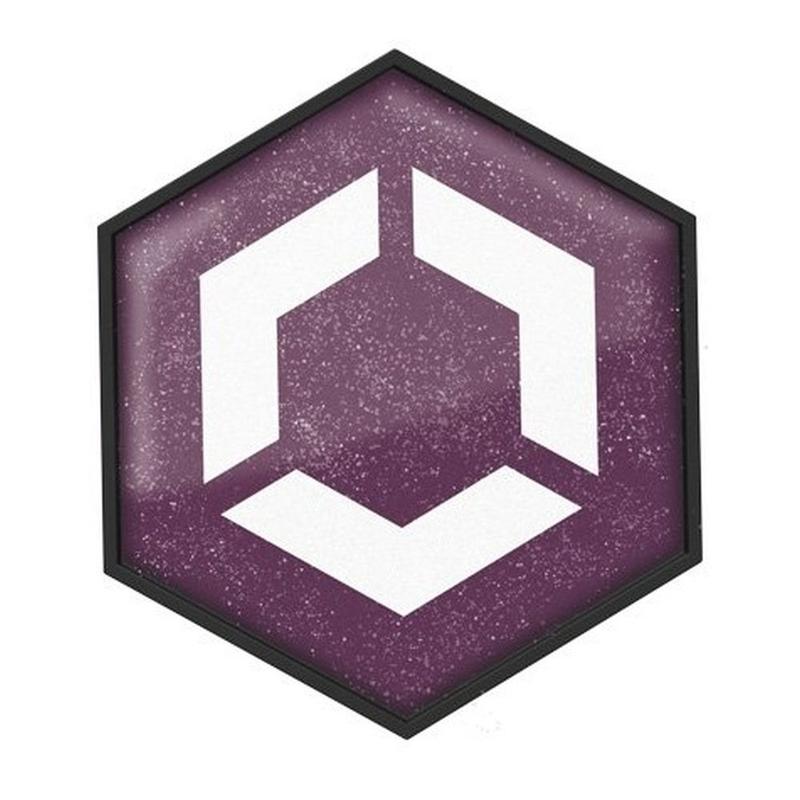Wymienny magnes do kasku Flex-on Armet Trex-on Silver Plum, śliwkowe