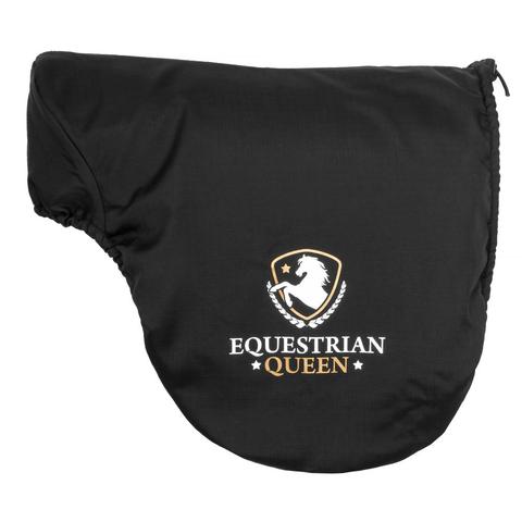 Pokrowiec na siodło EQ.QUEEN elastic czarny