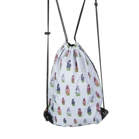 Torba-worek HKM Little horses biały