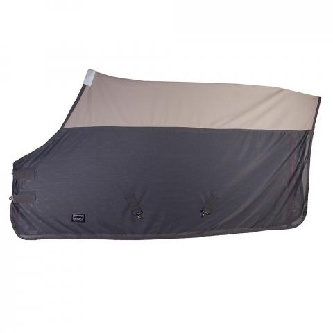 Derka siatkowa z polarem Eskadron CS ProCover fleece sand-mesh antra, beż-antracy SS2011