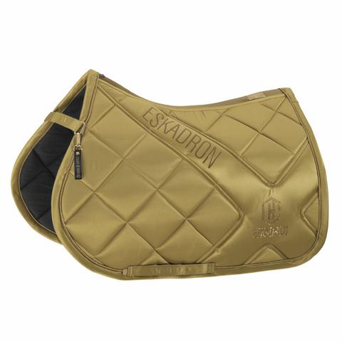 Czaprak Eskadron Heritage Bicross Mattgloss Cardamom, złoty 2025/2026