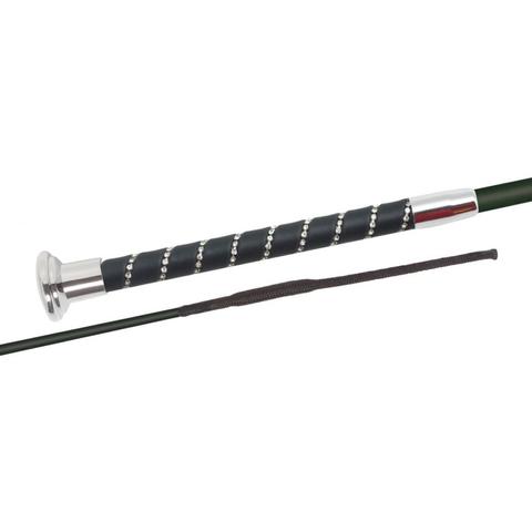 Palcat ujeżdżeniowy Fleck Silk Touch Crystal czarny-srebrny