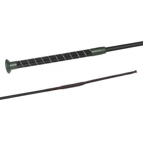 Palcat ujeżdżeniowy Fleck Silk Touch Crystal Graphite czarny-grafitowy