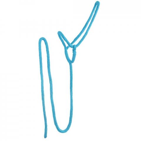 Kantar sznurkowy z uwiązem QHP błękitny