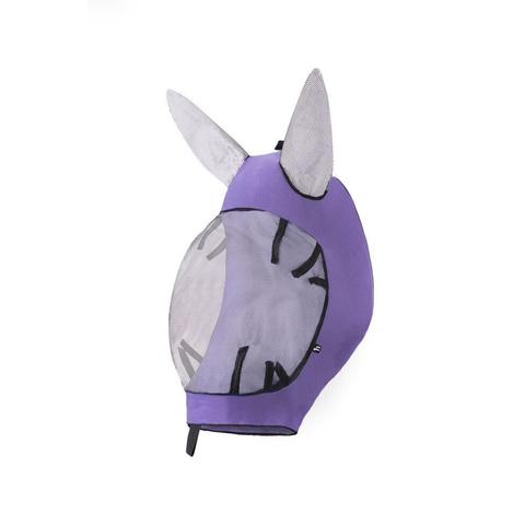 Maska siatkowa Horze miękka, elastyczna fioletowa