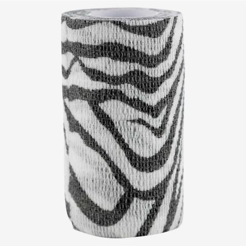 Bandaż samoprzylepny Horze Flex zebra
