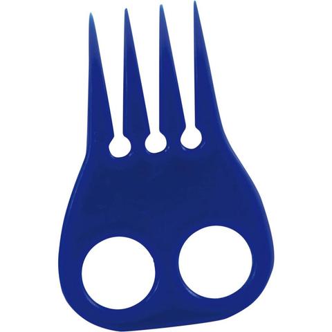 Grzebień do zaplatania koreczków York niebieski