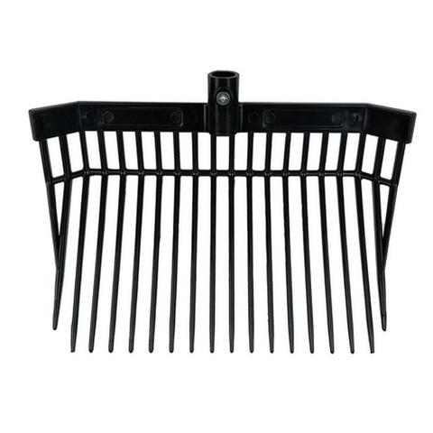 Widły York plastikowe czarne