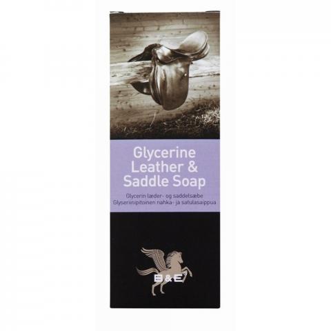 Mydło glicerynowe w kostce do skór B&E Glycerine Leather & Saddle Soap