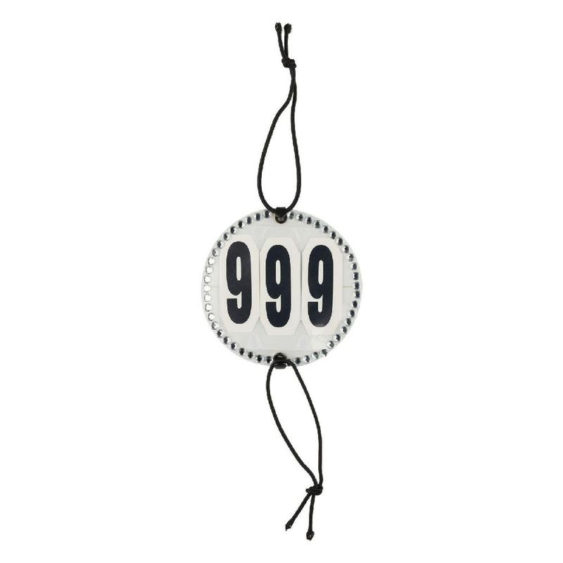 Numery startowe Horze z kryształkami