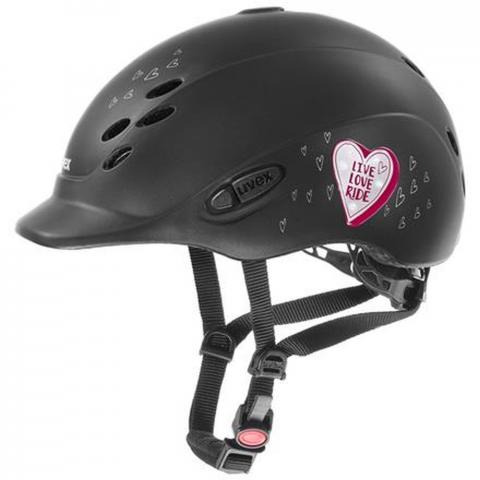 Kask UVEX Onyx Glamour czarny matowy