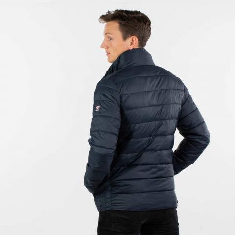 Kurtka klubowa Horze Avery Unisex granatowa