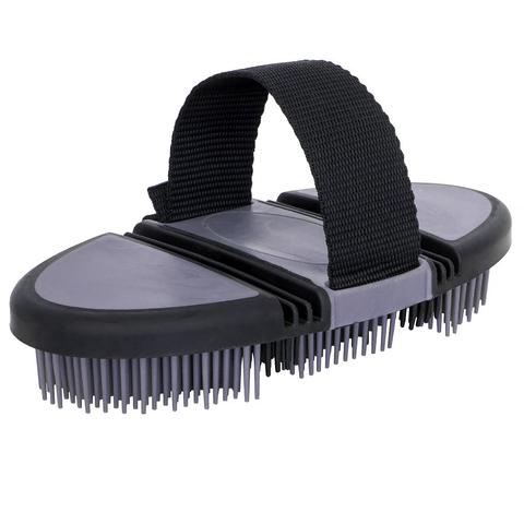 Szczotka Start FlexiComb gumowa czarno-szara