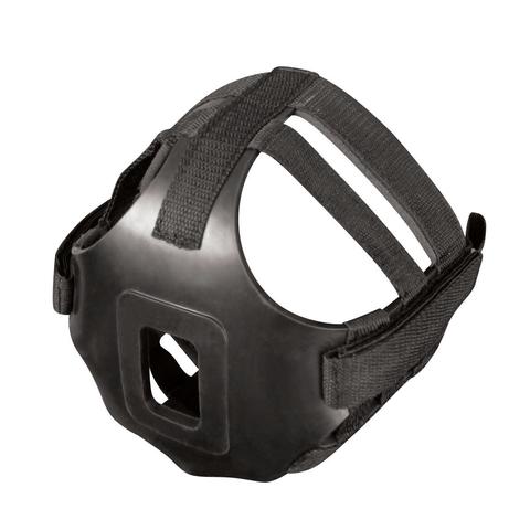 Kaganiec mocowany do nachrapnika Ekkia z gumą czarny