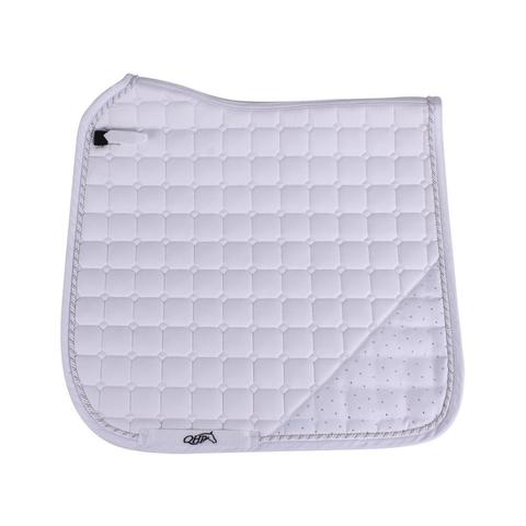 Czaprak QHP Sparkle White, biały