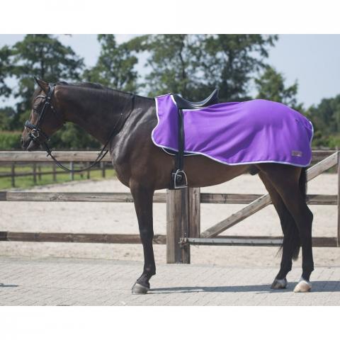 Derka treningowa polarowa firmy QHP purple, fioletowa