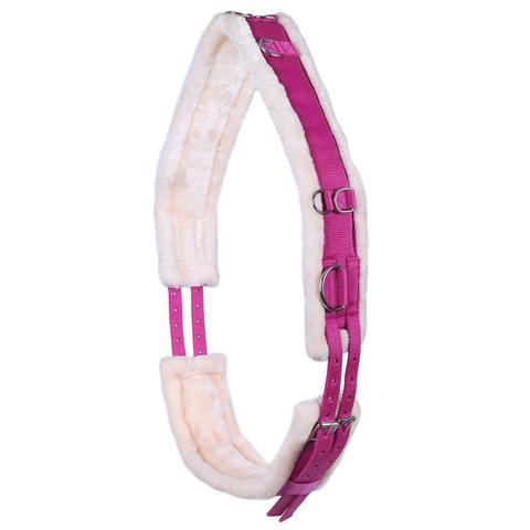 Pas do lonżowania QHP Ontario Fuchsia różowy