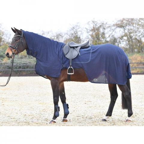 Derka siatkowa treningowa firmy Busse Flexy Flay II navy, granatowa