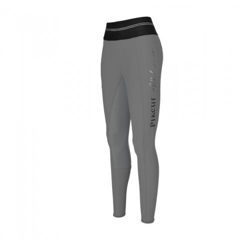 Bryczesy damskie Pikeur Gia Grip Athleisure Grey, szare