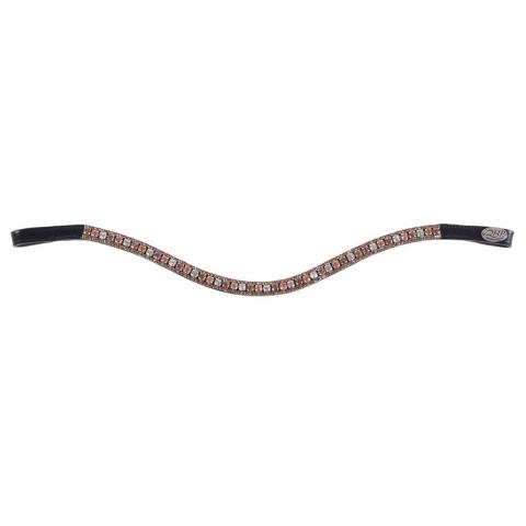 Naczółek QHP Sevilla Black/Beige