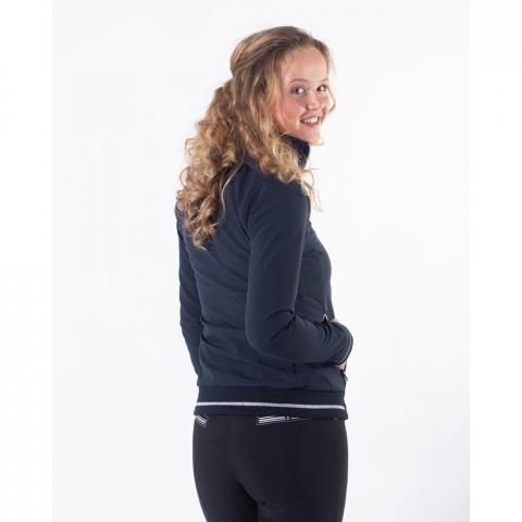 Kurtka damska QHP Softshell Lieke Navy, granatowa