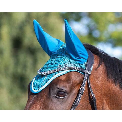 Nauszniki QHP Turquoise, turkusowe