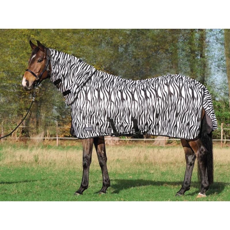 Derka siatkowa Busse Paddock COMFORT PRO zebra