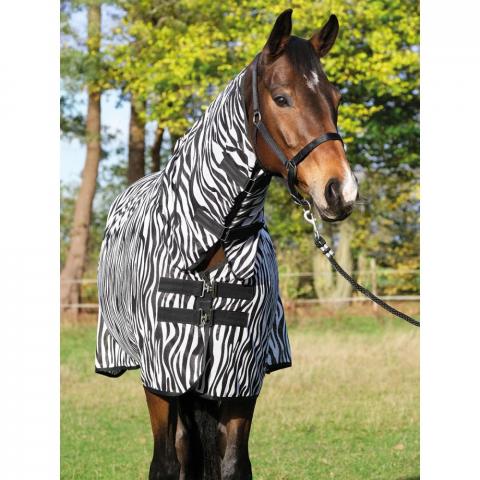 Derka siatkowa Busse Paddock COMFORT PRO zebra