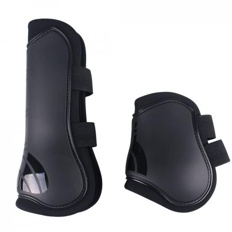 Ochraniacze QHP komplet Black, czarne