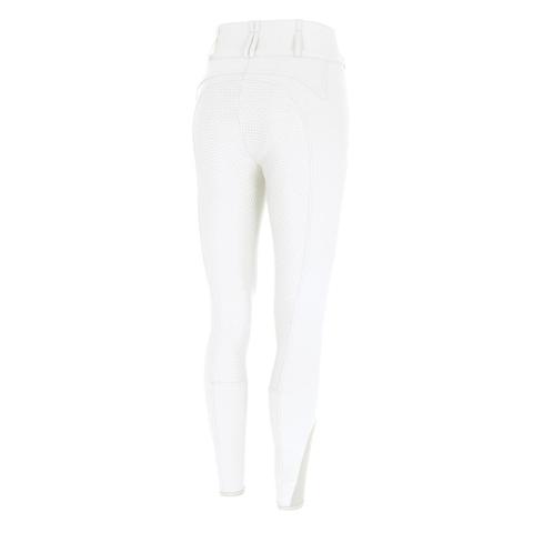 Bryczesy damskie Pikeur Candela Gr Full Patches White, białe