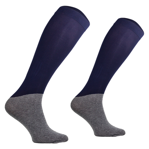 Skarpety letnie Comodo mikrofibra 3-pak granatowe