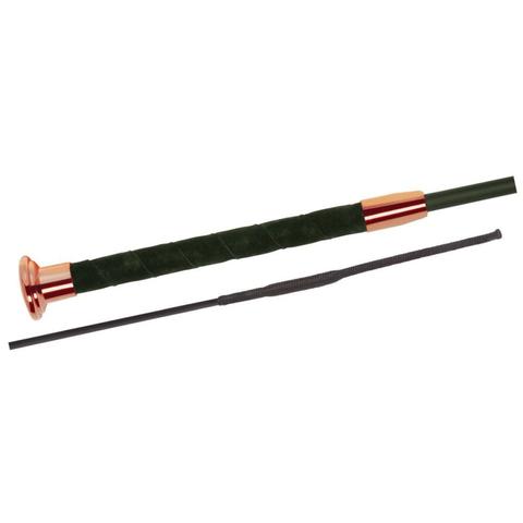 Palcat ujeżdżeniowy Fleck Ultrasoft Grip, Silk Touch, czarny-różowe złoto