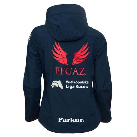 Kurtka damska Wielkopolska Liga Kuców Softshell nano granatowa