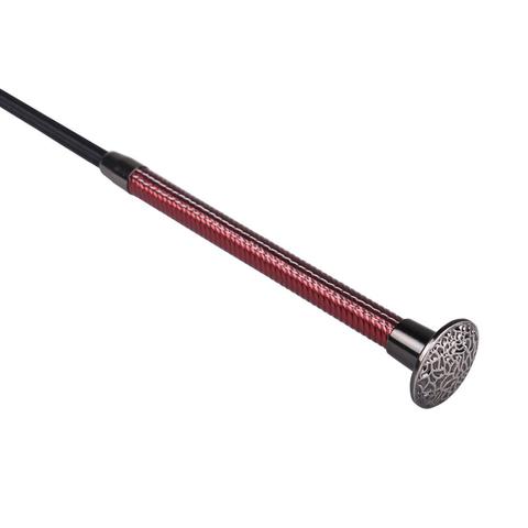 Palcat ujeżdżeniowy QHP Spiral Burgundy, burgundowy