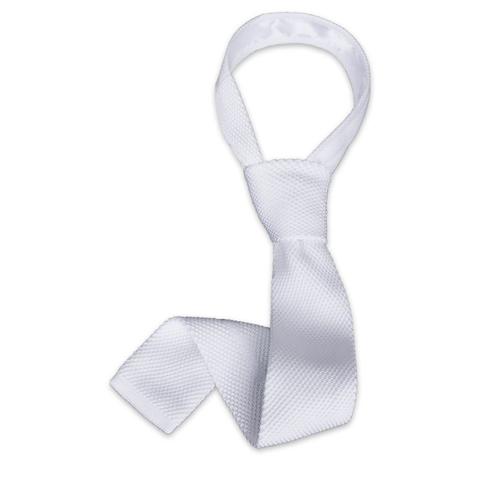 Krawat FP Pik biały