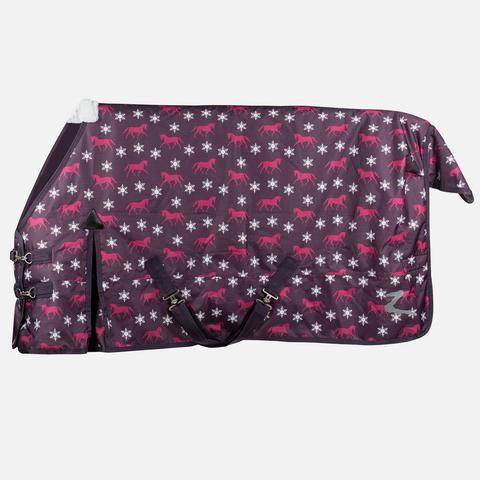 Derka padokowa Horze Tucker Pony 100g fioletowa